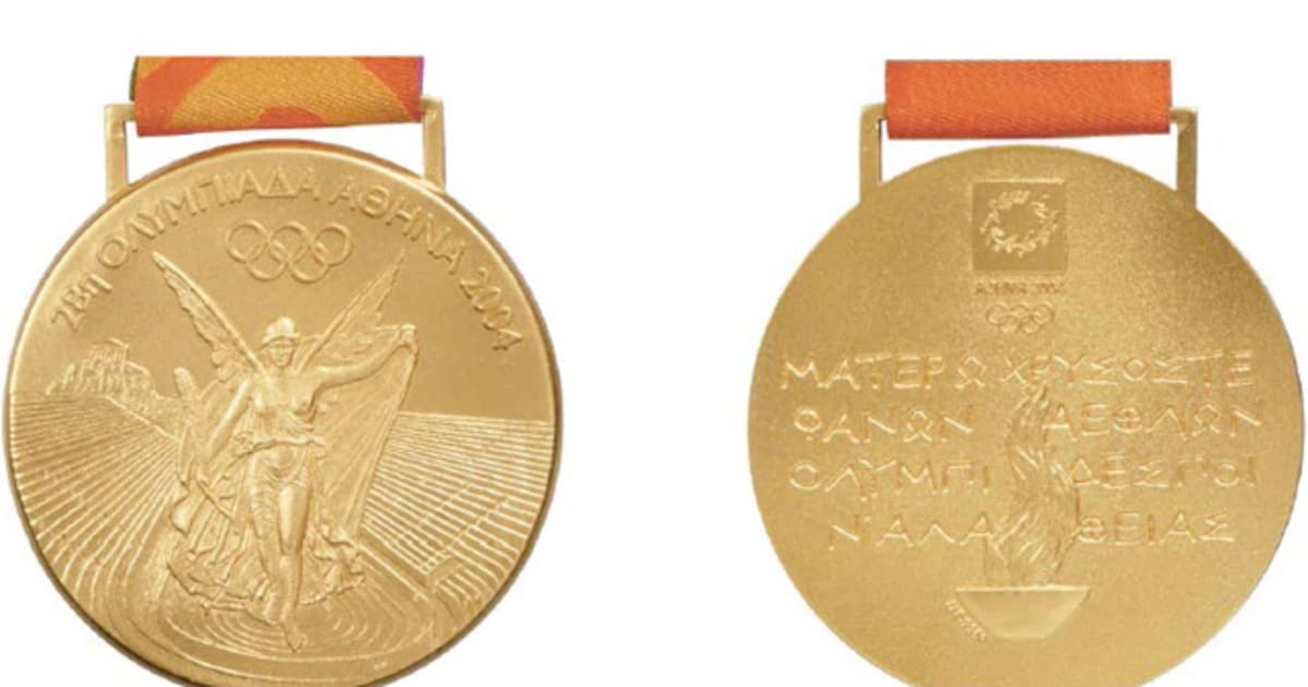 2004 olympic medal design