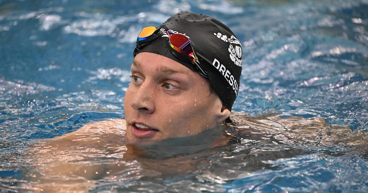 2022 U.S. Swimming World Championships Trials Caeleb Dressel takes