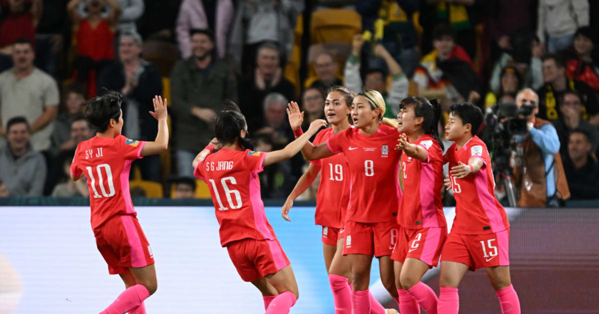 Korean Women’s National Soccer Team Scores Historic First Goal in World Cup Match against Germany