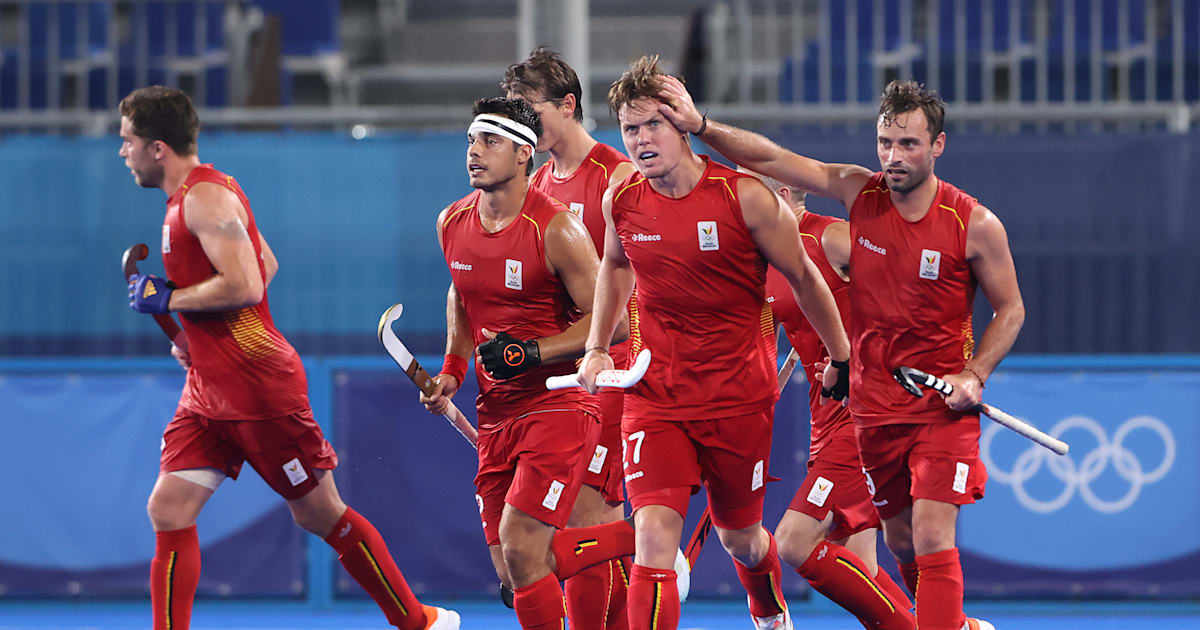 Présentation de la finale masculine de hockey sur gazon à Tokyo 2020