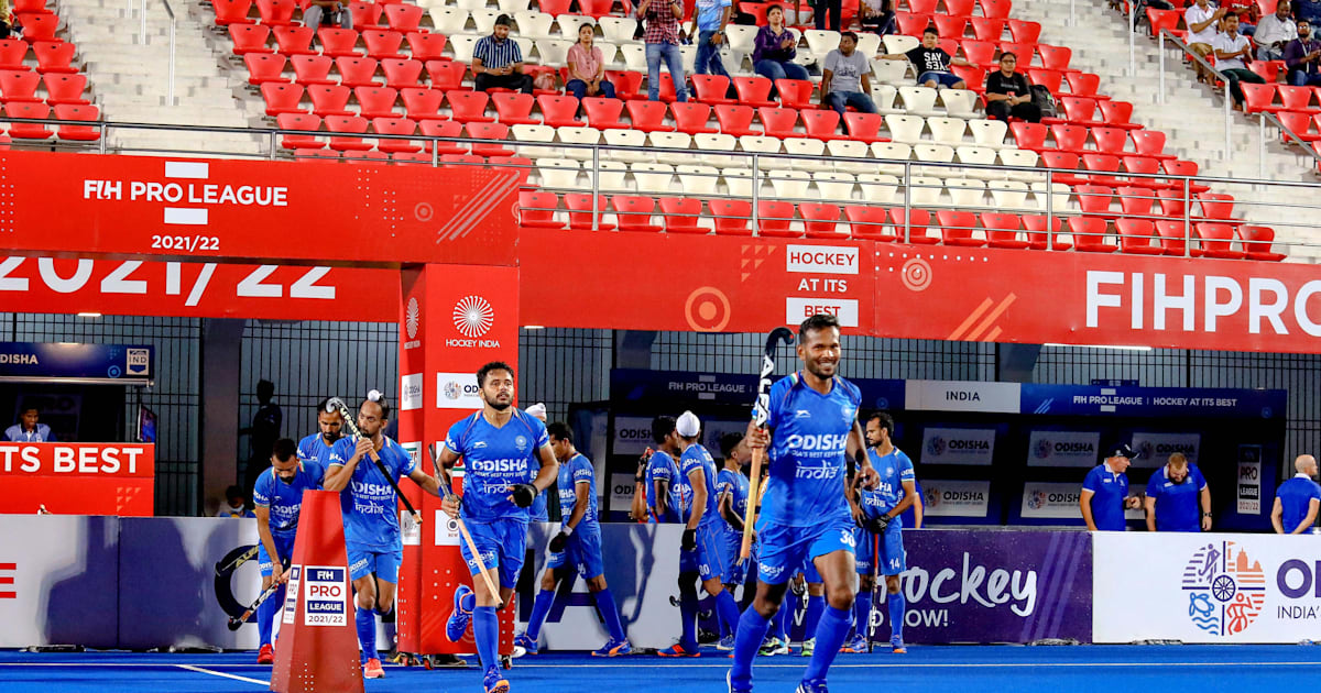 Men’s FIH Pro League 202122 India vs Belgium, watch hockey live