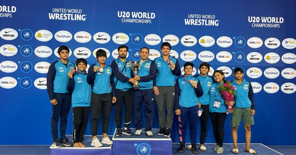 World U20 Wrestling Championships 2022 India finish with 16 medals