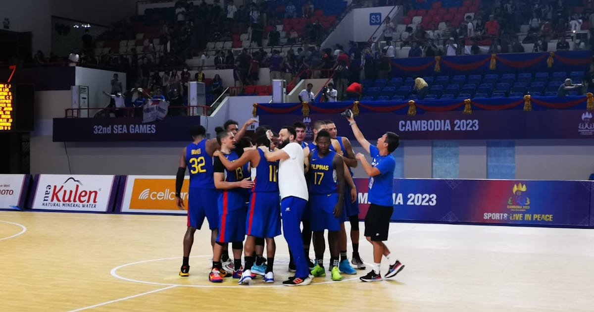 Bola basket putra SEA Games 2023: final Filipina imbang setelah menang 84-76 atas Indonesia
