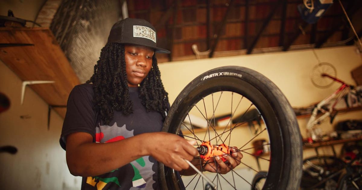 South African BMX Olympic Miyanda Maseti Born to ride