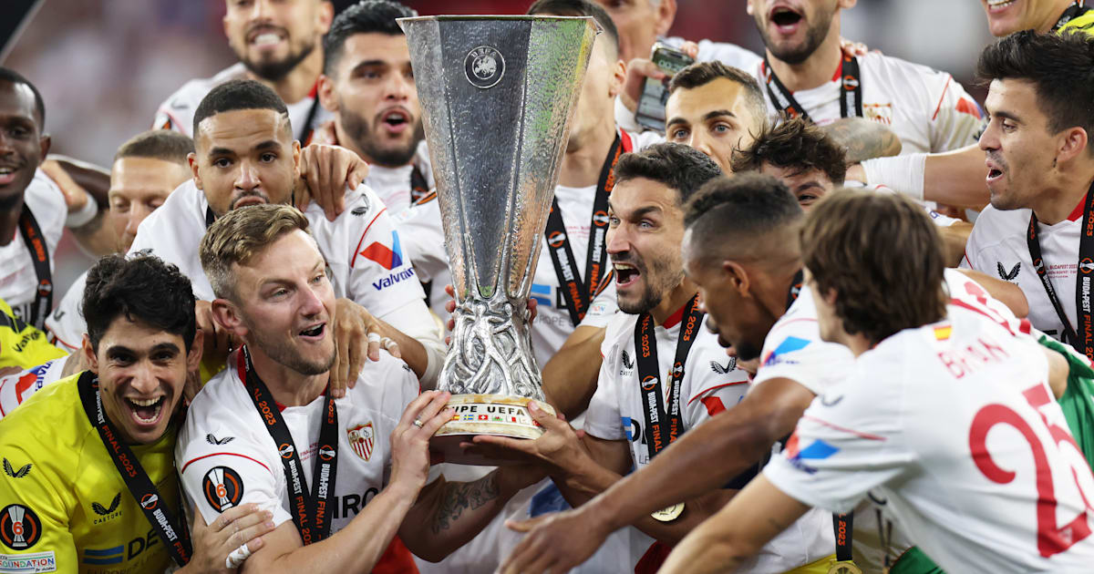 Europa League 2023 Sevilla es campeón por séptima vez