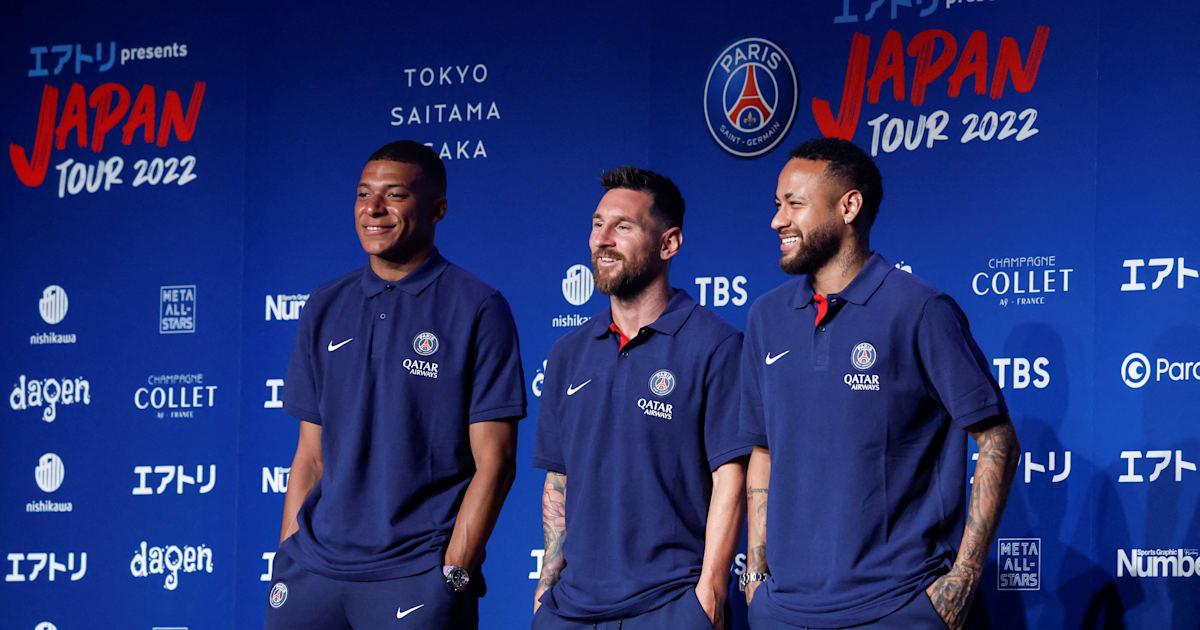 Kylian Mbappe, Lionel Messi, Neymar and PSG take Japan by storm on day