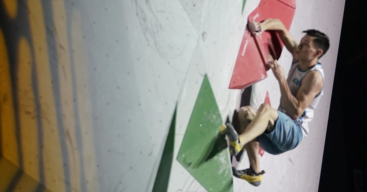 Sport Climbing Men's Boulder Semifinal World Cup Boulder & Speed