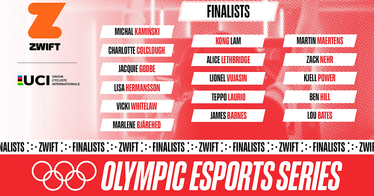 Olympic Esports Finals 2023 Zwift finalists and teams confirmed