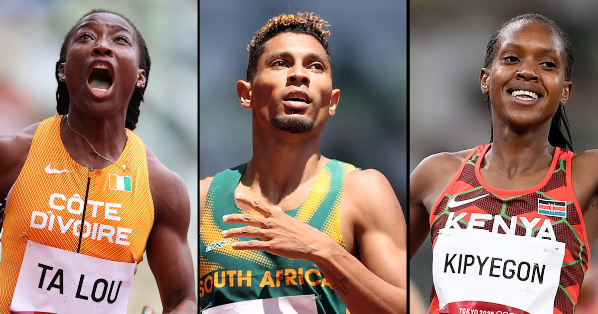 Wayde Van Niekerk, Faith Kipyegon, Joshua Cheptegei, Tobi Amusan ...