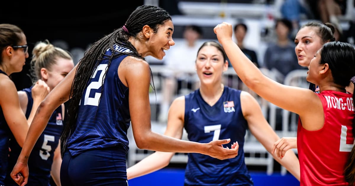 Volleyball Nations League (VNL) 2023 Women's Finals in Arlington