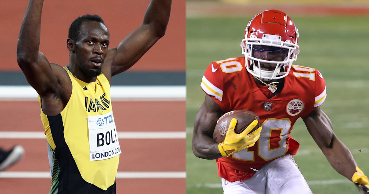 Usain Bolt open to race NFL star Tyreek Hill, drops first album