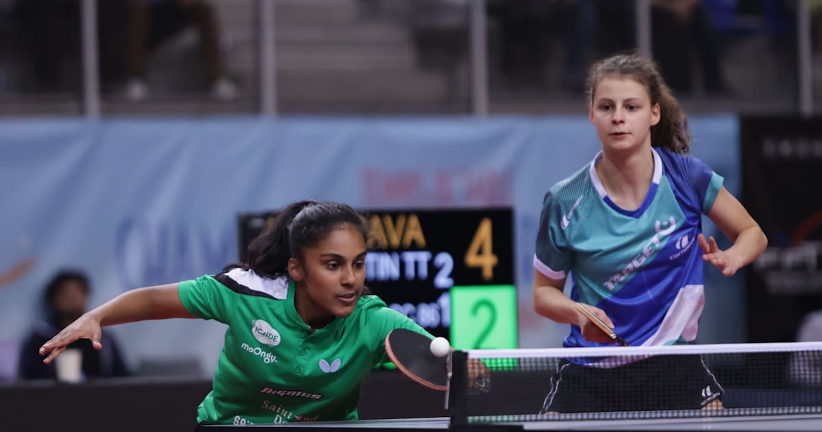 Championnats du monde de tennis de table 2023 Prithika Pavade, le