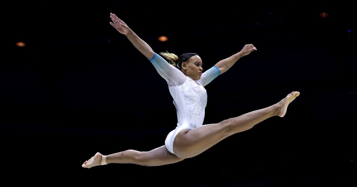 Artistic Gymnastics Rebeca Andrade tops three events, but opts out of