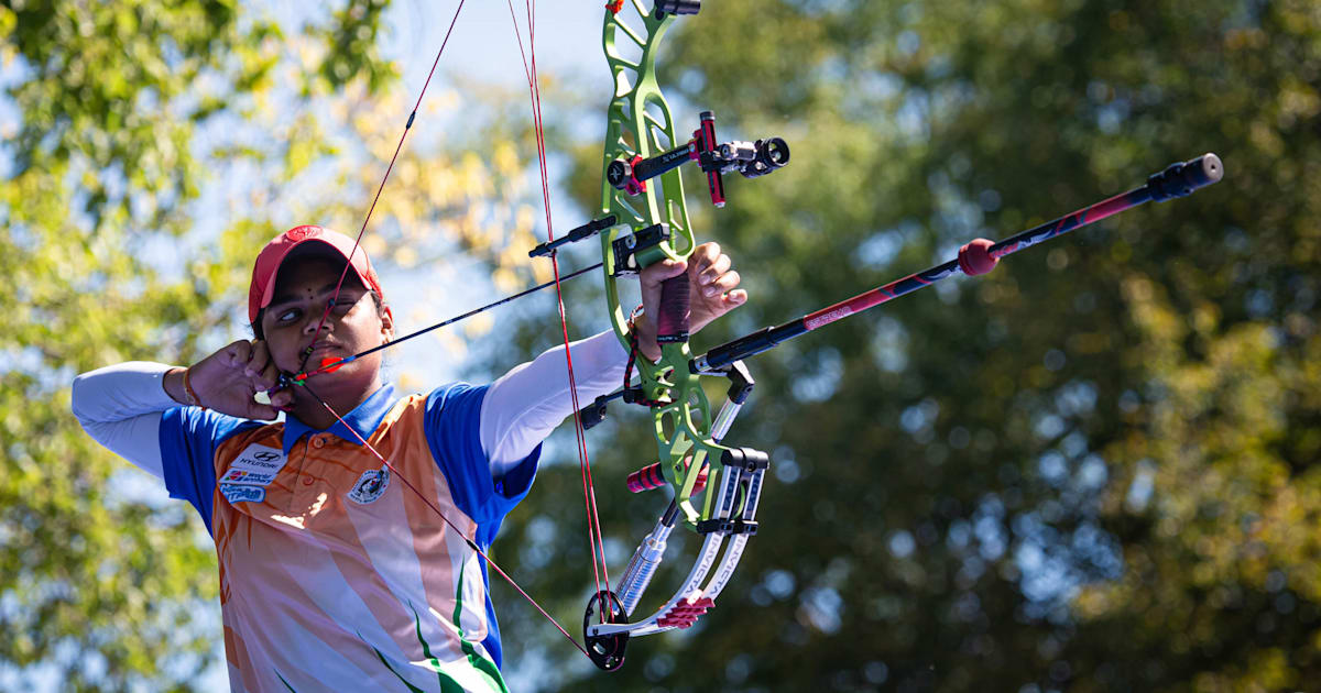 World archery championships 2021 Jyothi Vennam wins third silver