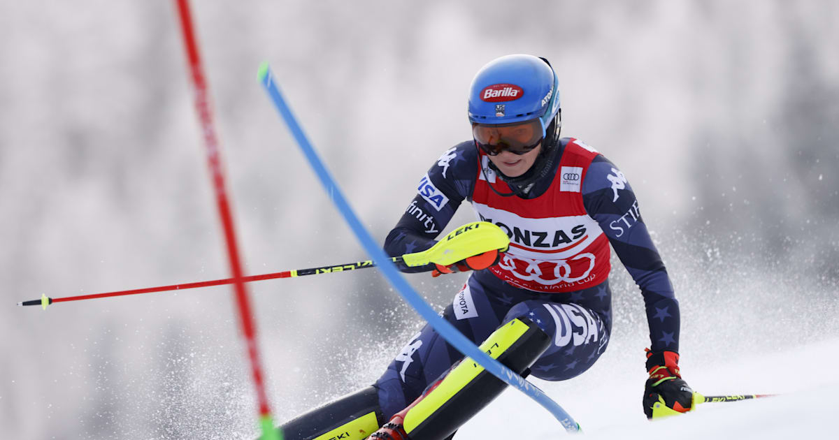 Mikaela Shiffrin one short of all-time World Cup record after slalom ...