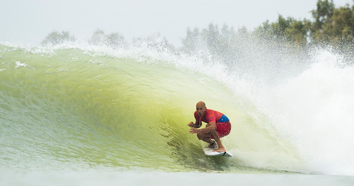 Kelly Slater interview Olympics and artificial waves Olympic Channel