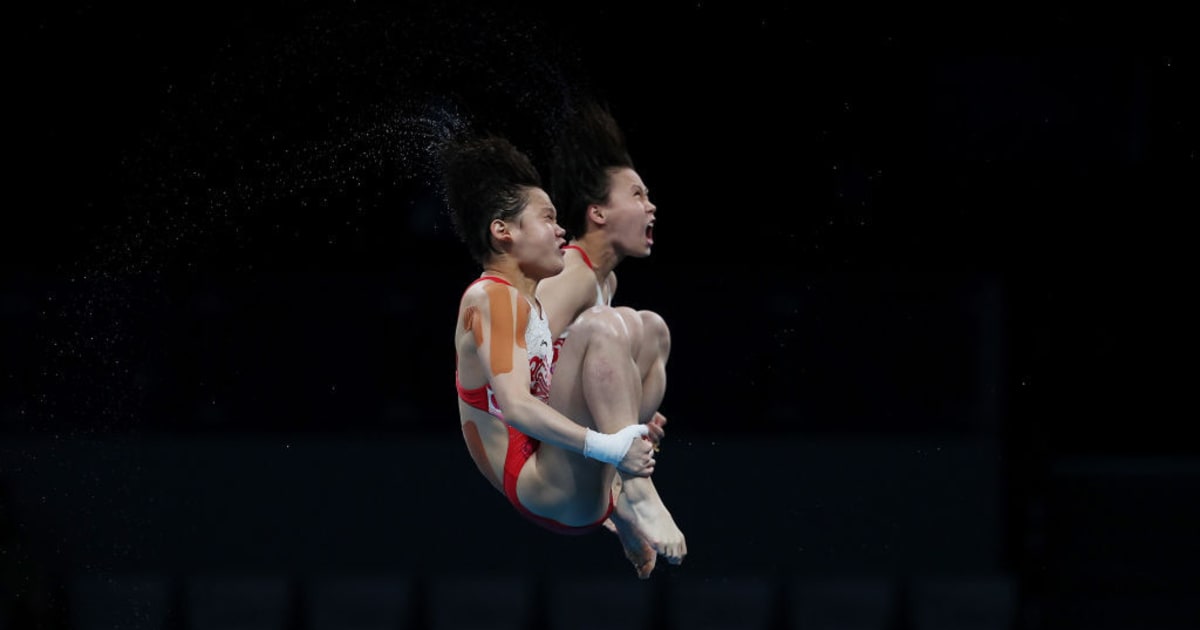 Female divers olympics