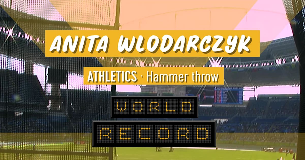 Wlodarczyk breaks hammer world record