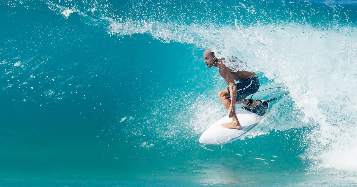 Surf legend Kelly Slater aiming for Paris 2024 Olympics before retiring