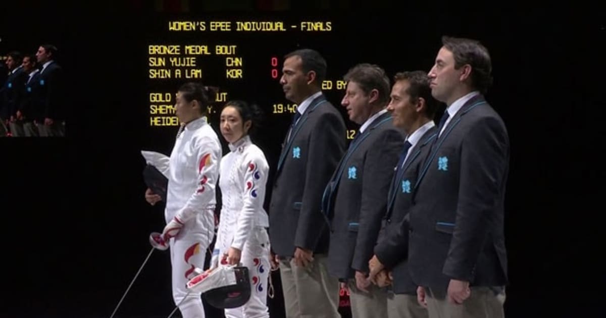 Women's Épée Bronze Medal Bout Fencing London 2012 Replays