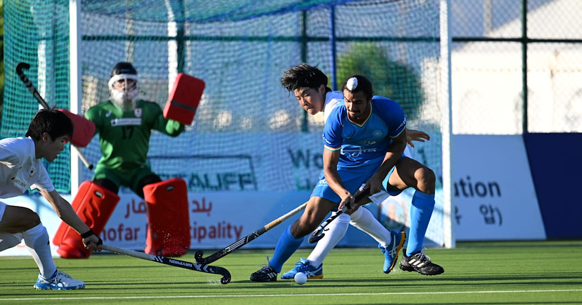 Men’s Junior Asia Cup 2023 hockey India beat Japan 31