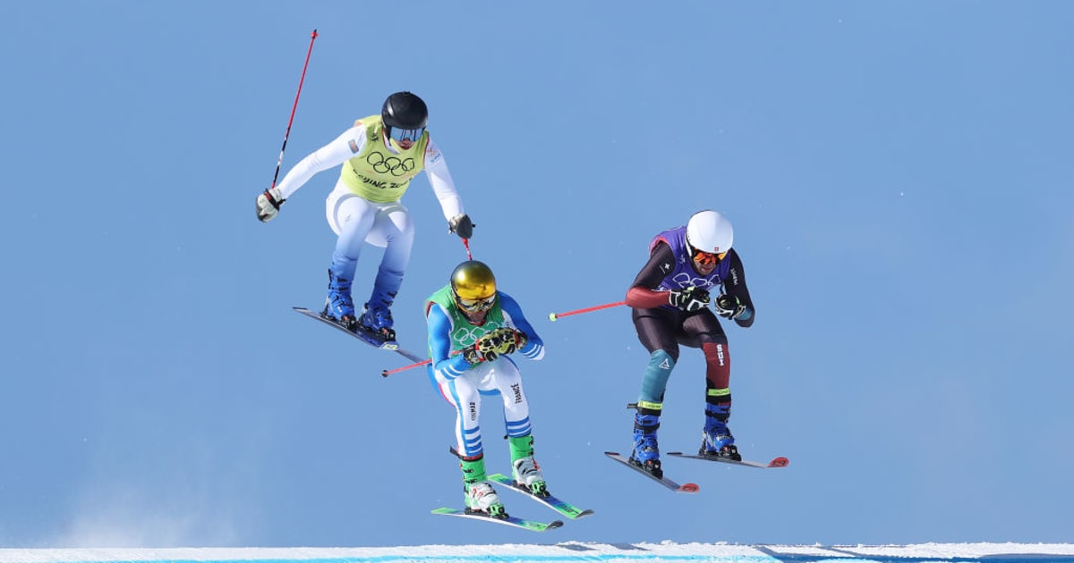 Men's Ski Cross Final Freestyle Skiing Beijing 2022 Replays