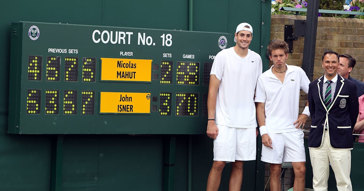 The longest tennis match An 11hour marathon at Wimbledon