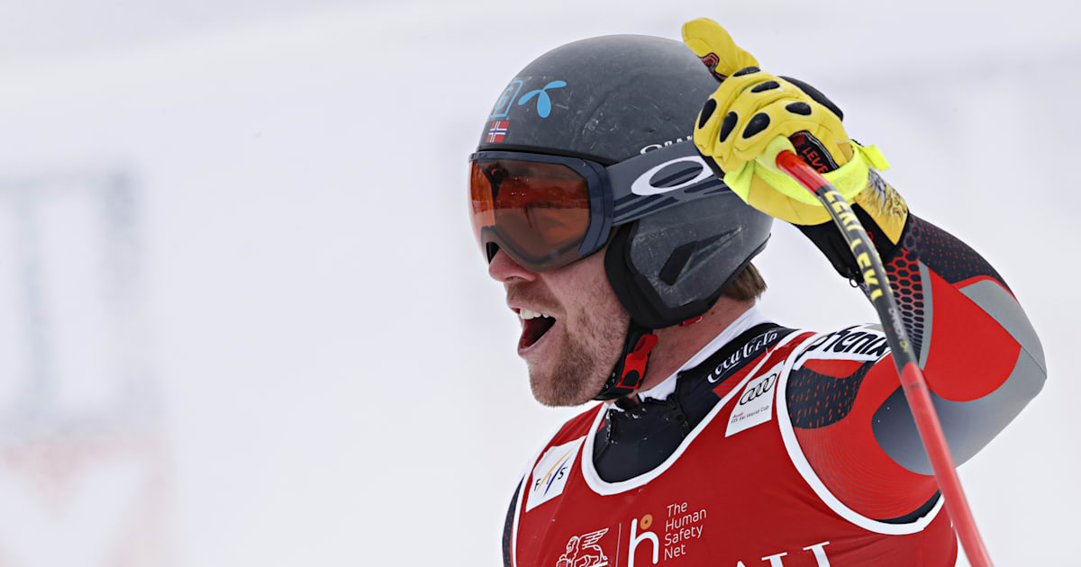 Kitzbühel Friday downhill 2022 Aleksander Aamodt Kilde wins 6th World Cup race of season