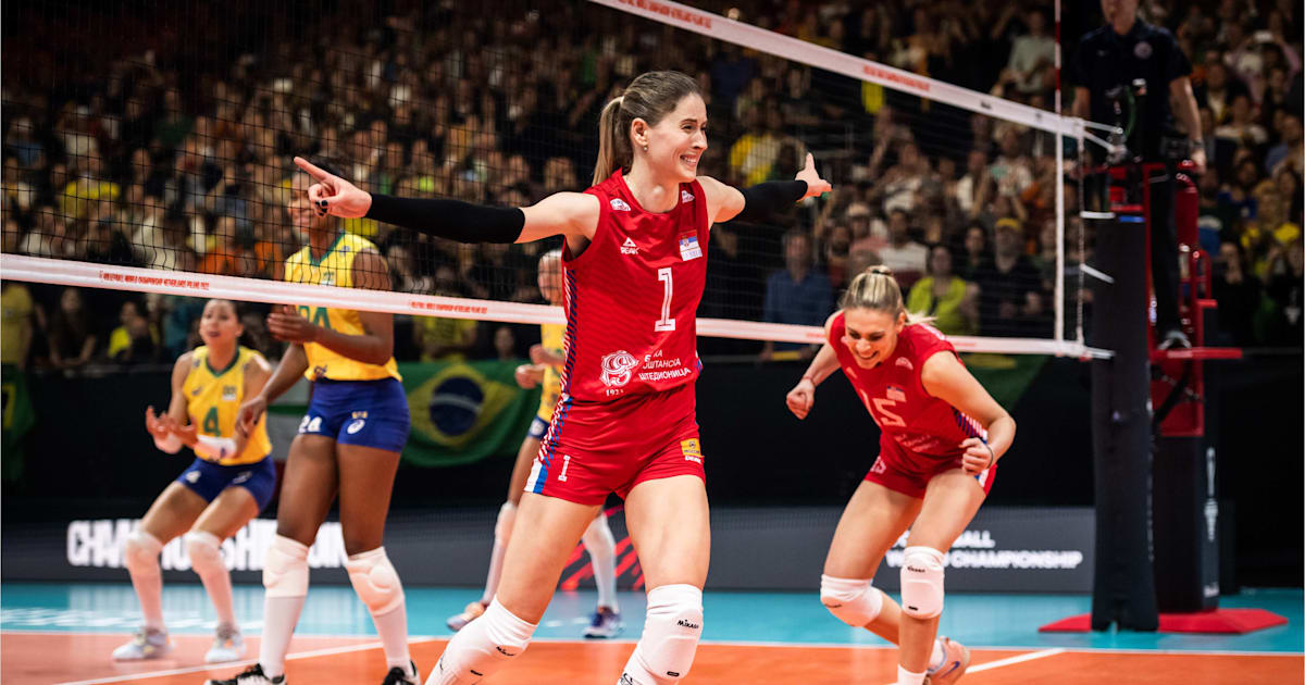 The 24 women’s volleyball teams invited to play in the Olympic