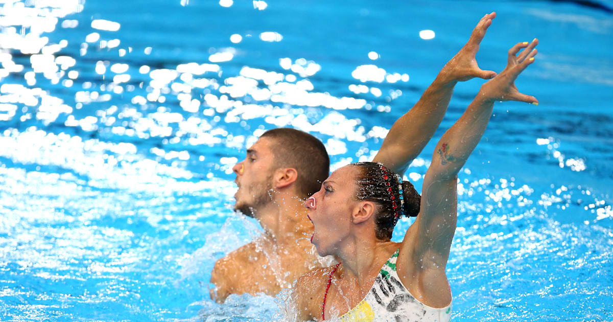 Natation artistique Les hommes pourront participer aux JO de Paris 2025