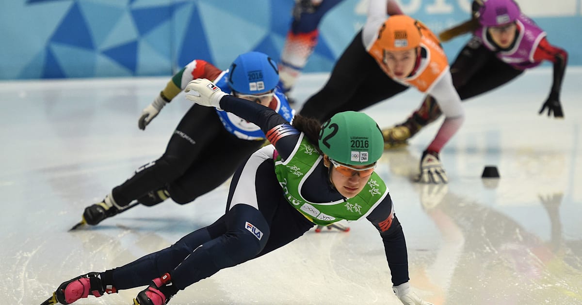 Short track speed skating finishes with spectacular relay Olympic News