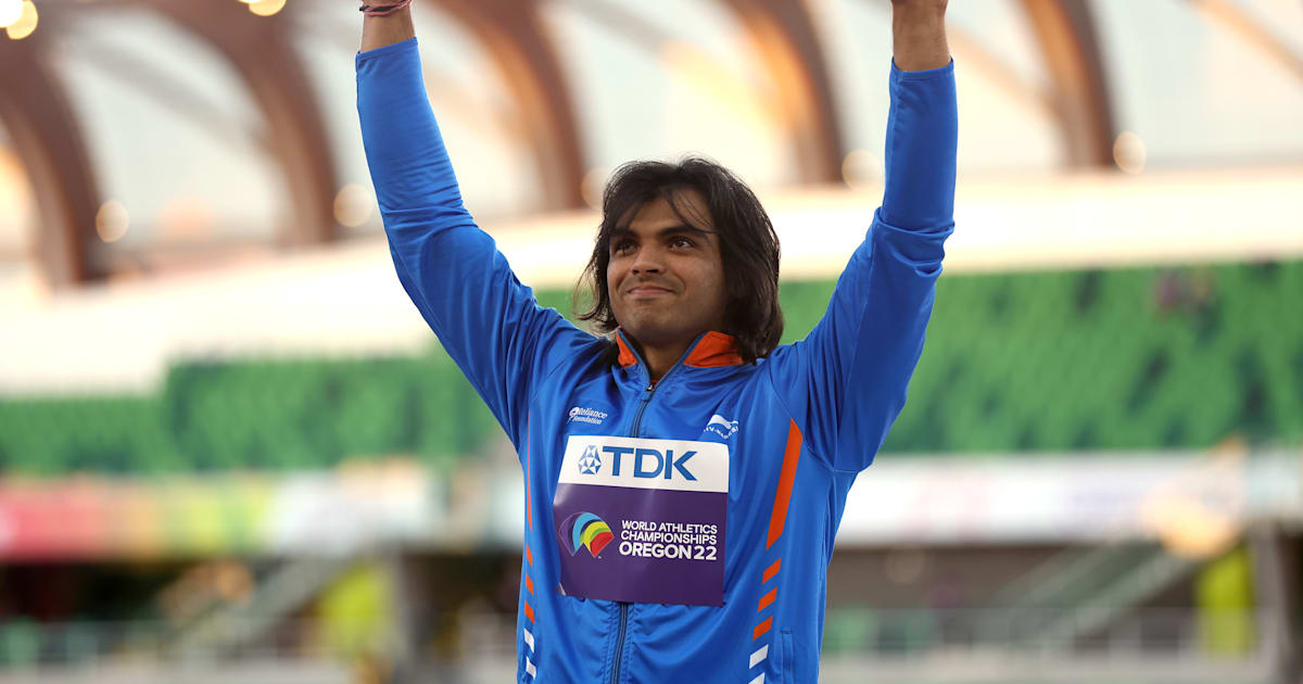 World Athletics Championships 2022 Neeraj Chopra wins silver medal in