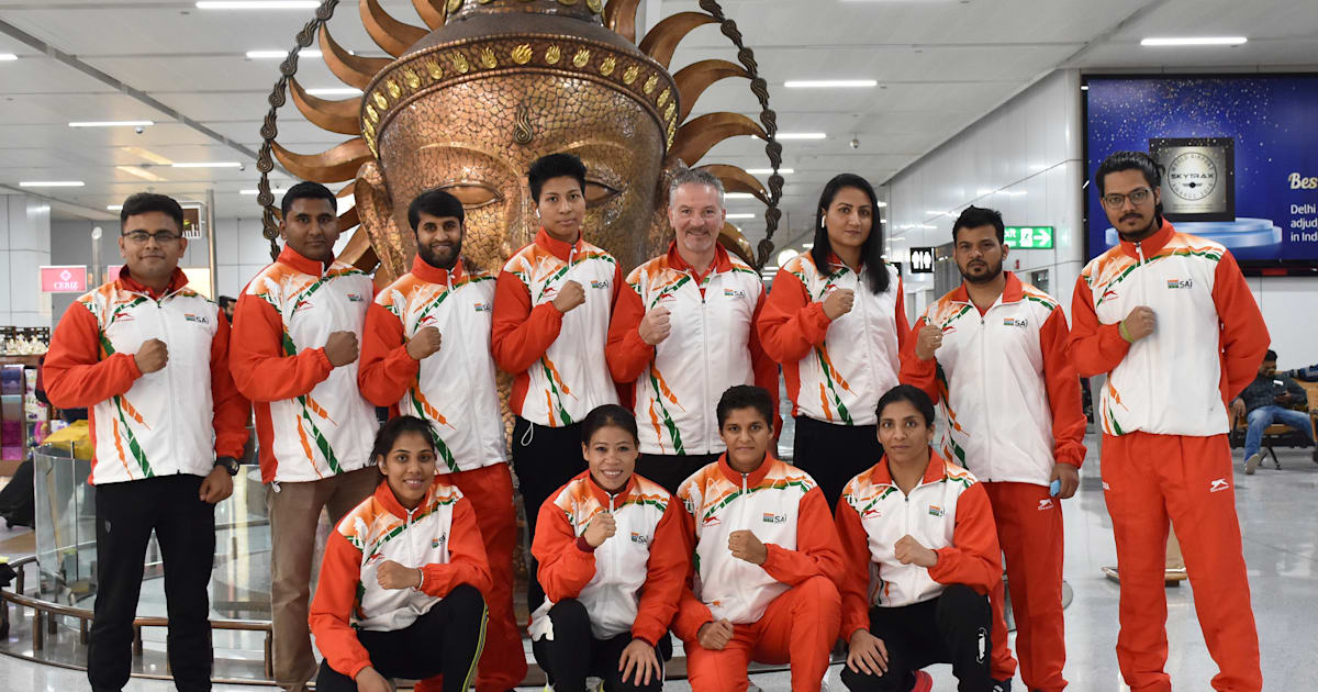 Who were the first Indian boxers at the Olympics?