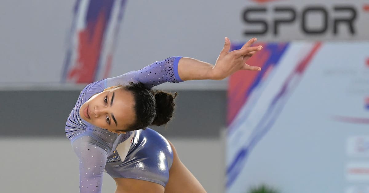 Learning From Her Mistakes, U.S. Gymnasts Hezly Rivera Dreams Of Paris 2024