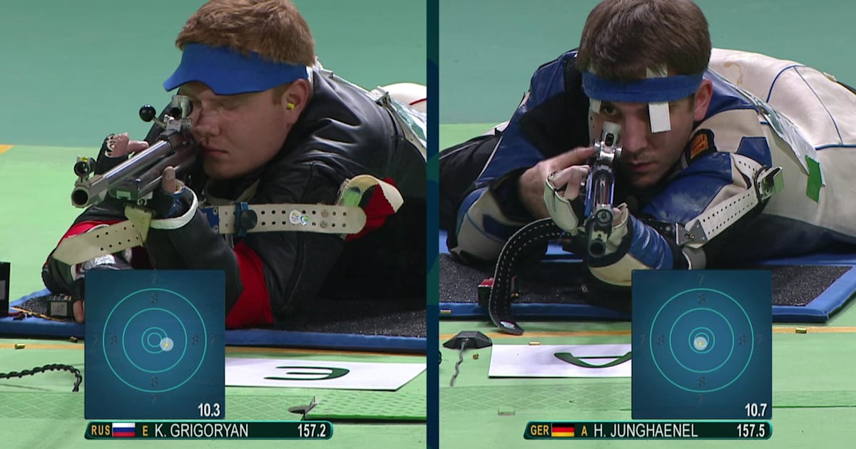 Germany win Men's 50m Rifle Prone gold