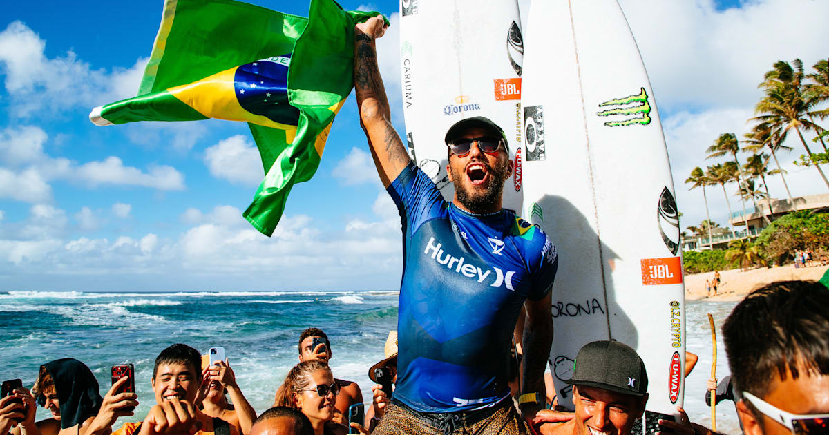 Filipe Toledo focado no sonho Olímpico de Paris 2024