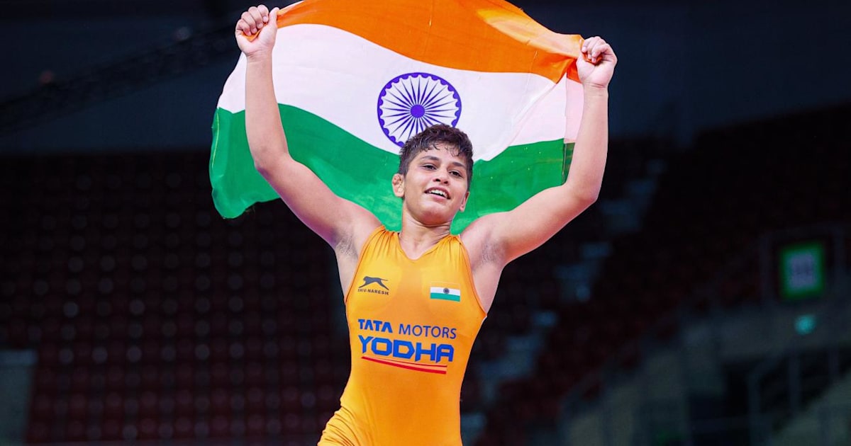 World Under20 Wrestling Championships 2023 India medal winners