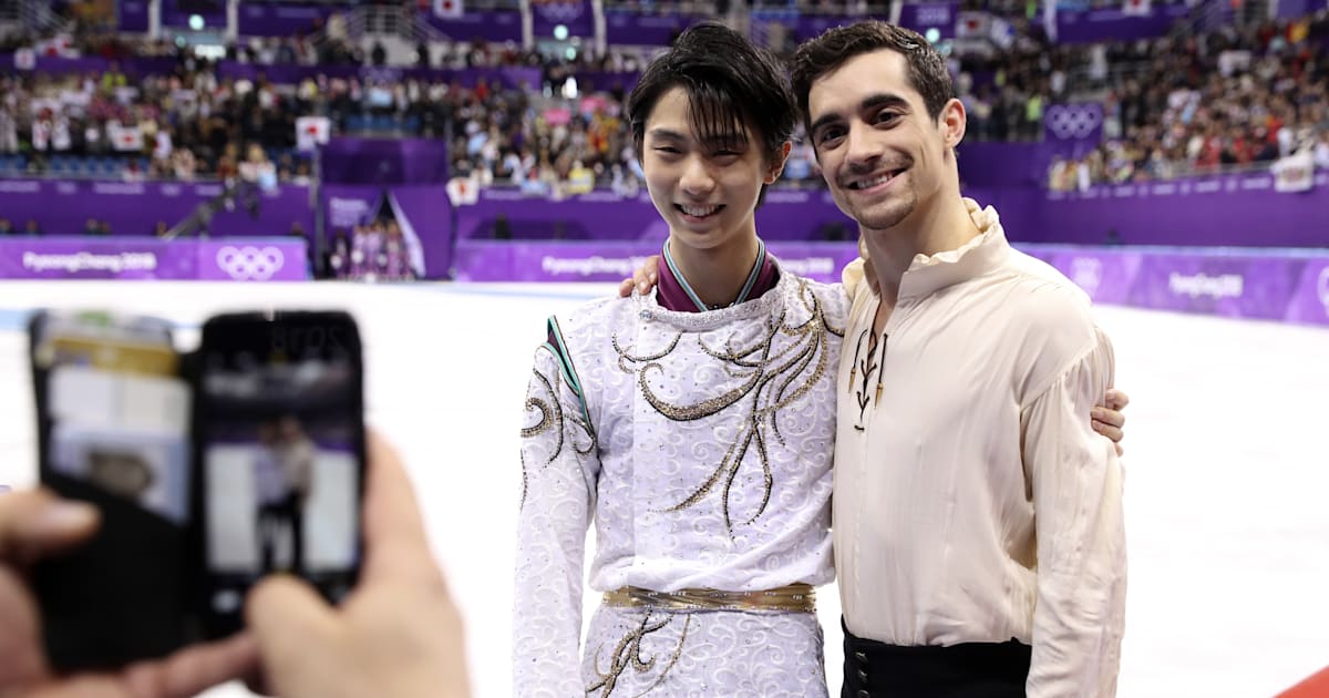 Hanyu Yuzuru and Javier Fernandez: Figure skating legends and friends ...