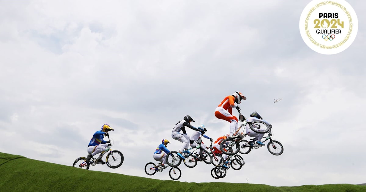 BMX Racing Olympic Qualifier Round 7 World Cup Bogota