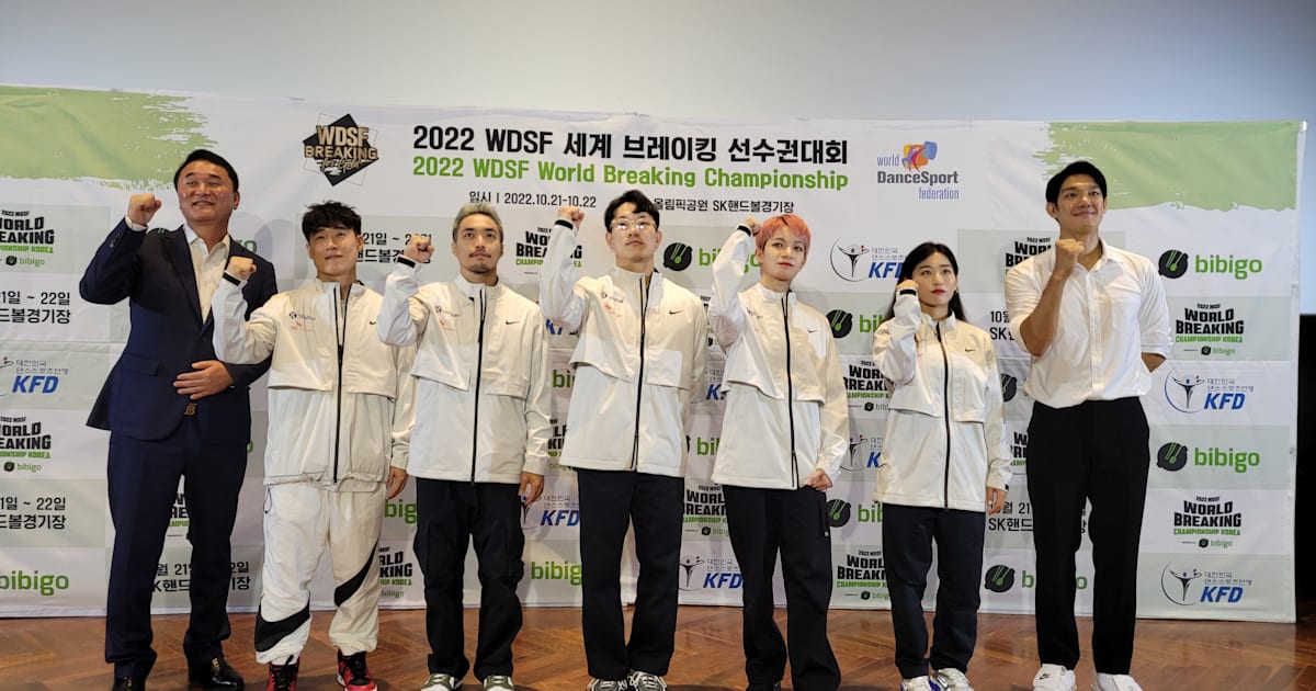 ソウル 2022 WDSF World Breaking Championships: スケジュールと韓国代表チーム