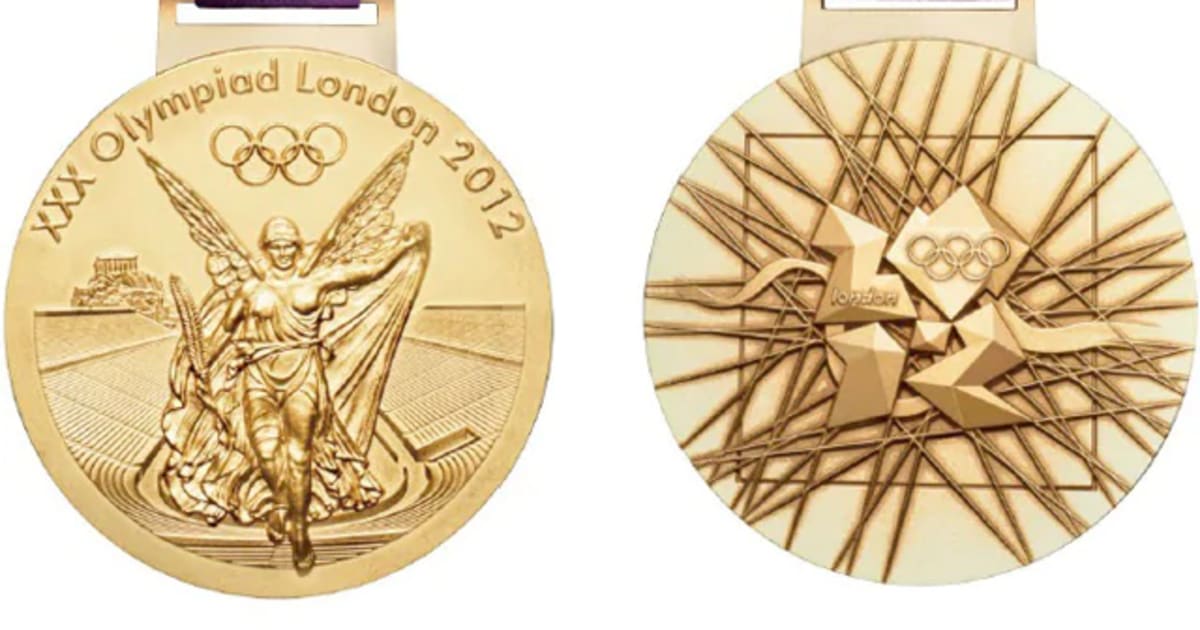 London 2012 Olympic Medals - Design, History & Photos