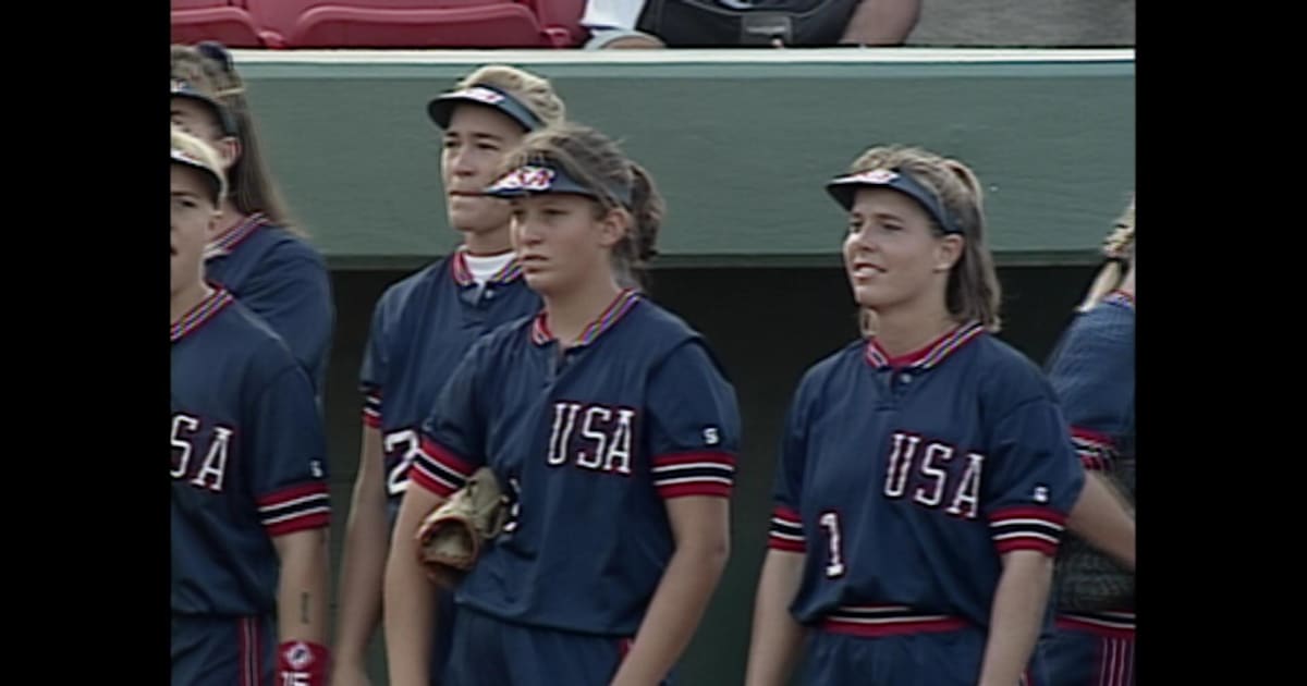 USA vs CHN Final Match Softball Atlanta 1996 Replays