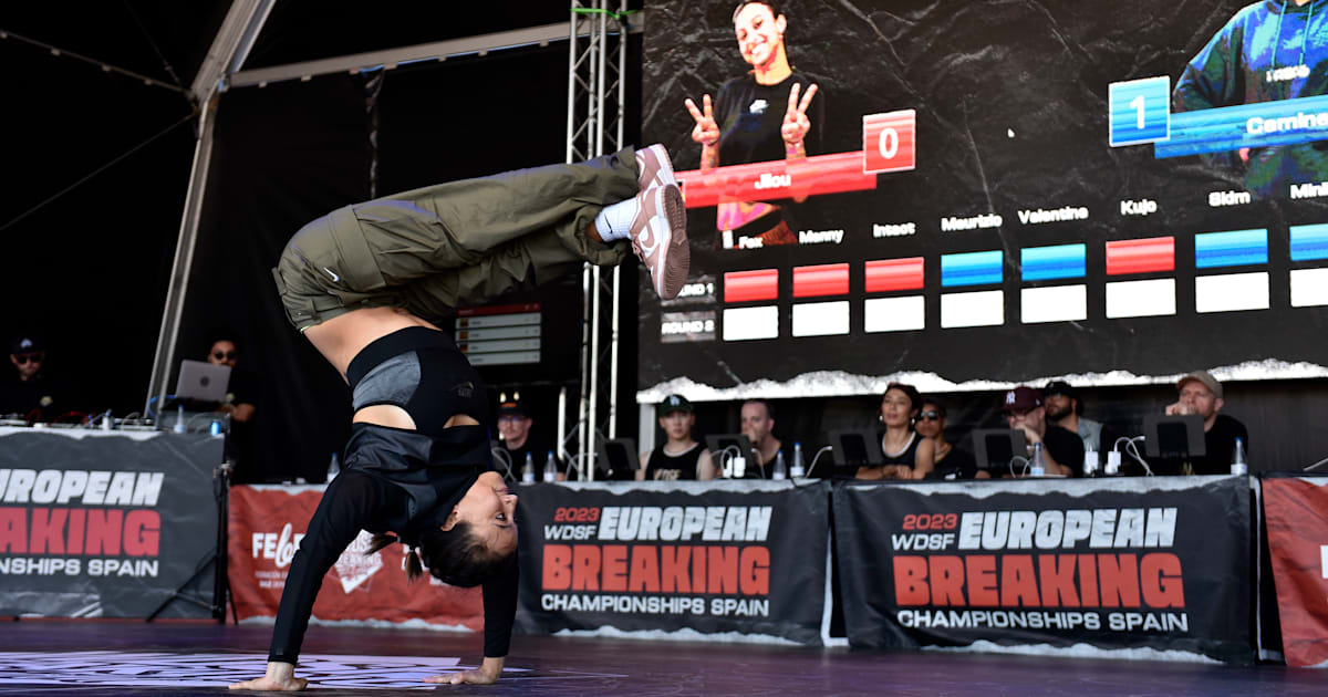 WDSF European Breaking Championships 2023: B-Boy Menno And B-Girl Nicka ...