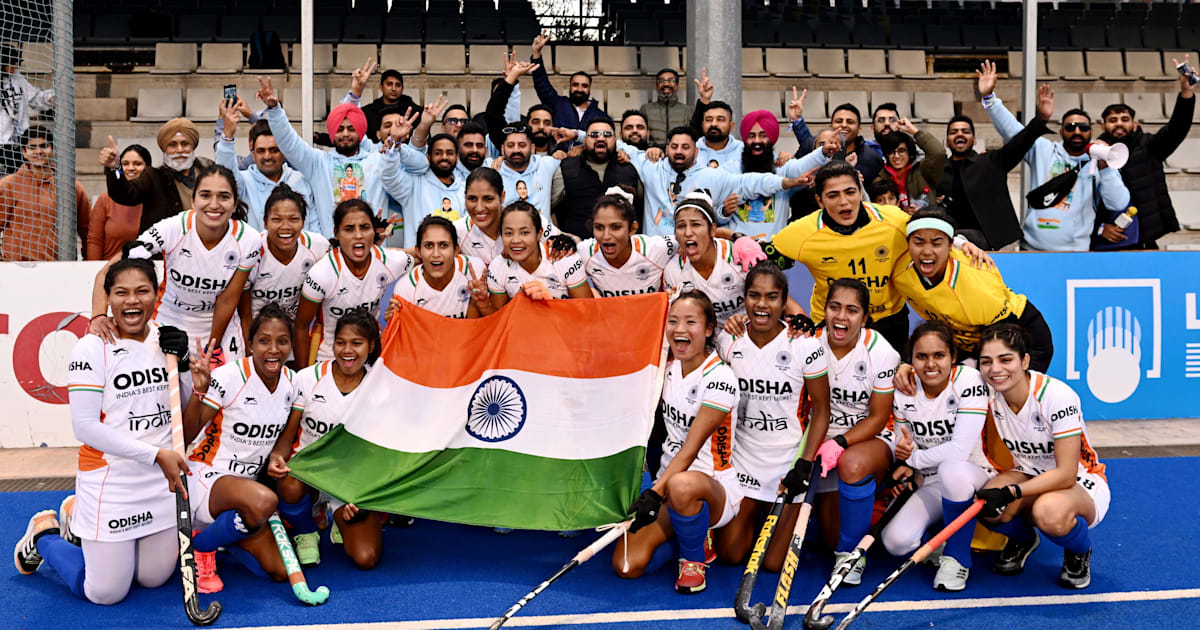 Women’s FIH Nations Cup 2022 hockey India vs Spain final result and scores