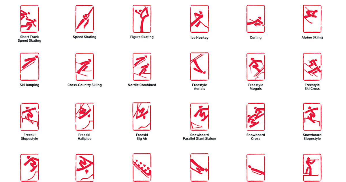 Beijing 2022 unveils sports pictograms to the New Year