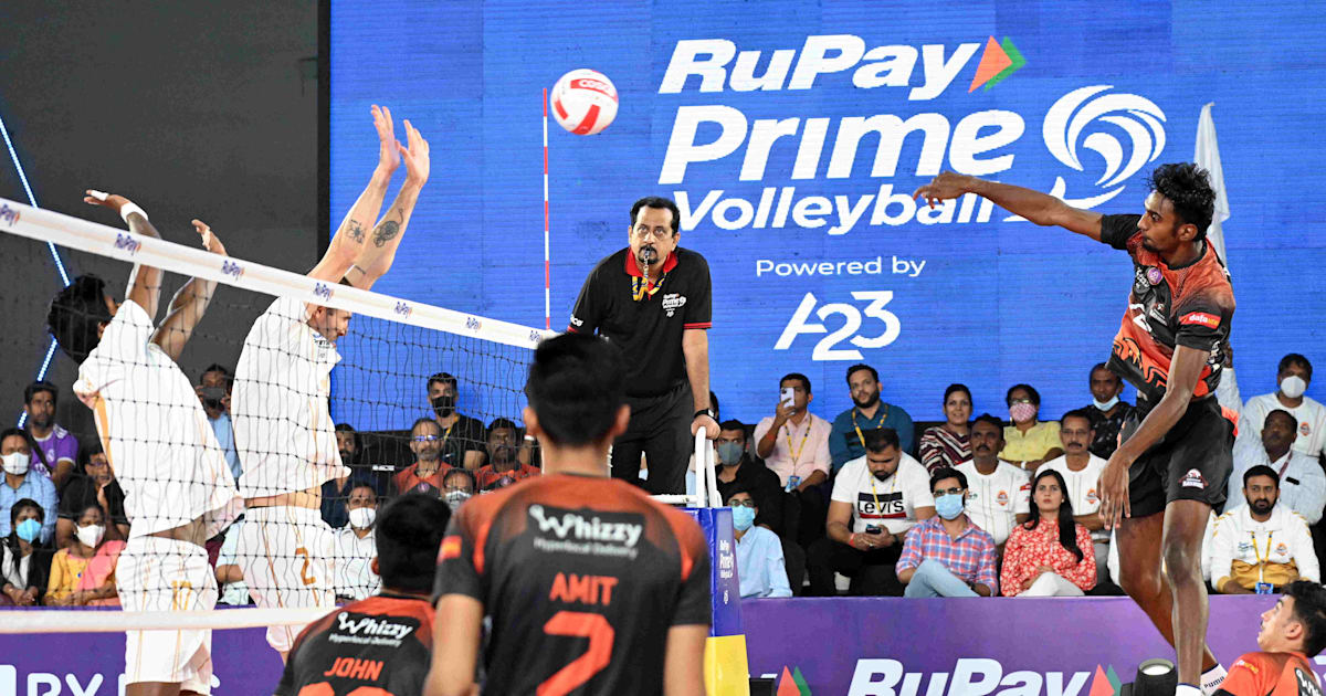 Prime Volleyball League 2023: Get schedule and watch live streaming and ...