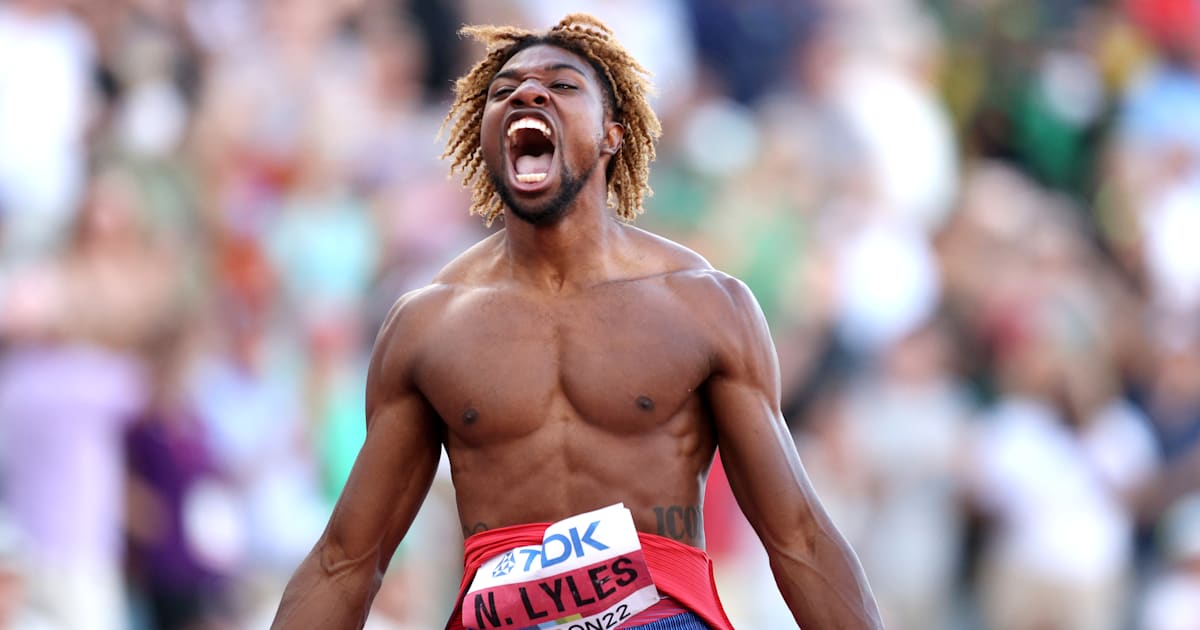Noah Lyles “I was running to break the world record, so if anything you could say I was a