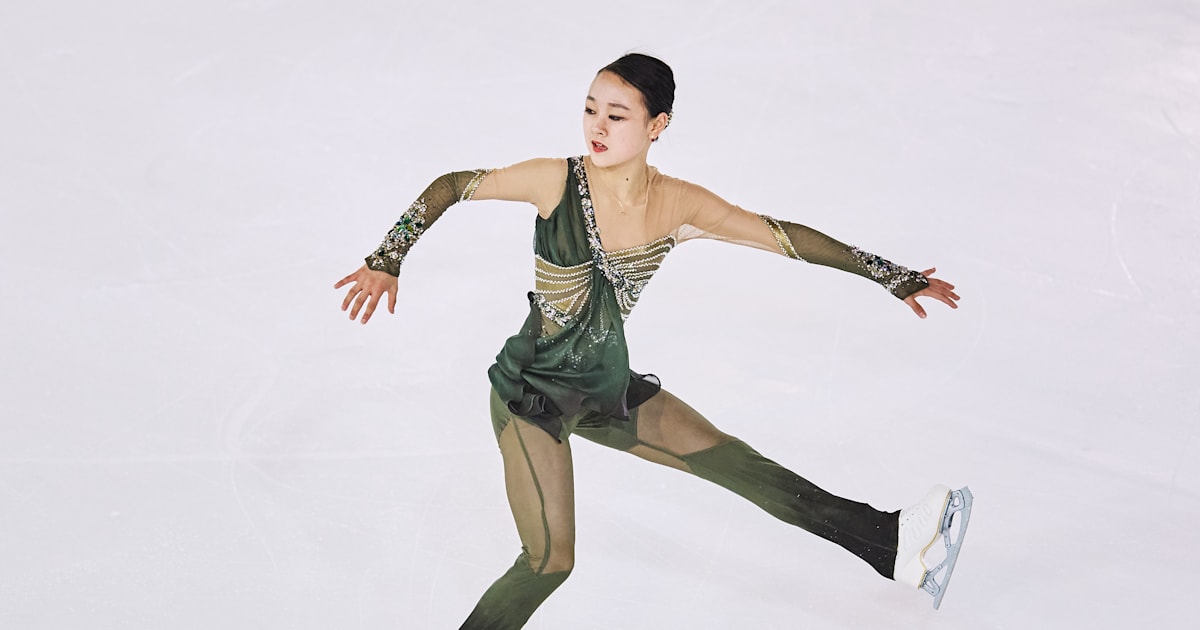 Junior Grand Prix Italy 2022 Kim Chaeyeon leads women after short program