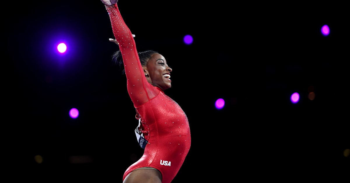 Gymnastics Simone Biles considering specialist role at Paris 2025