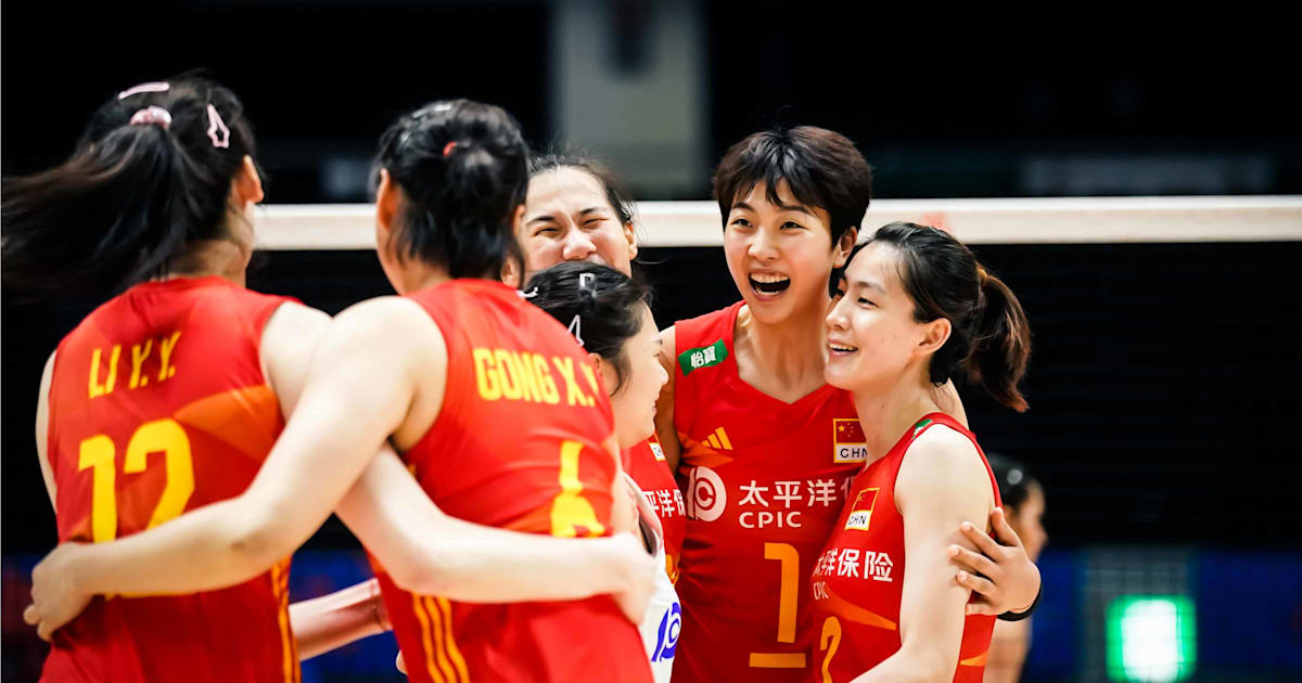 Chinese Women's Volleyball Team Defeats Netherlands in Thrilling 3-1 ...